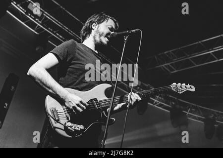 08/05/2022 - die belgische Indie-Pop/Rock-Gruppe BALTHAZAR spielt live bei Fabrique Milano, Italien Stockfoto