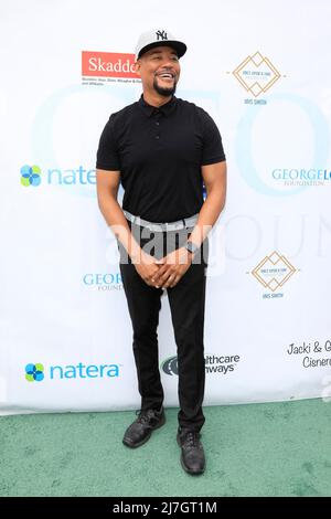 Burbank, CA. 2.. Mai 2022. Derrex Brady nimmt an dem jährlichen Celebrity Golf Turnier der George Lopez Foundation 15. Teil, Lakeside Golf Course, Burbank, CA, 2. Mai 2022. Kredit: Priscilla Grant/Everett Collection/Alamy Live Nachrichten Stockfoto
