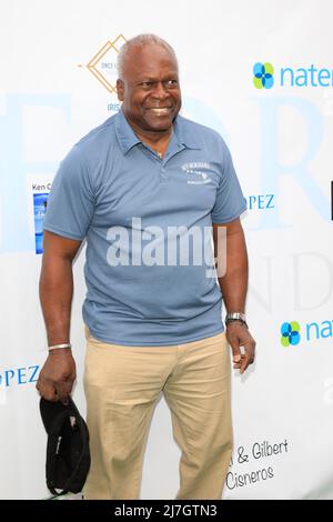 Burbank, CA. 2.. Mai 2022. Kim Estes nimmt an dem jährlichen Celebrity Golf Turnier der George Lopez Foundation 15. Teil, Lakeside Golf Course, Burbank, CA, 2. Mai 2022. Kredit: Priscilla Grant/Everett Collection/Alamy Live Nachrichten Stockfoto