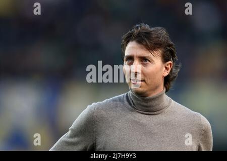 Verona, Italien. 08.. Mai 2022. Riccardo Montolivo während des Spiels Hellas Verona FC gegen AC Mailand, italienische Fußballserie A in Verona, Italien, Mai 08 2022 Quelle: Independent Photo Agency/Alamy Live News Stockfoto