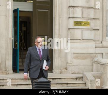 London 9.. Mai michael Ellis verlässt das Kabinett Stockfoto