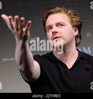 London, Großbritannien. 09.. Mai 2022. VEREINIGTES KÖNIGREICH. Montag, Mai. 9, 2022. Jack Lowden auf der Bühne bei Mark Kermode 3D im BFI Southbank. Bild nach Kredit: Julie Edwards/Alamy Live News Stockfoto