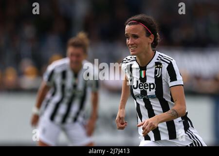 Vinovo, Italien, 7.. Mai 2022. Barbara Bonansea von Juventus während des Spiels Serie A Femminile im Juventus Center, Vinovo. Bildnachweis sollte lauten: Jonathan Moscrop / Sportimage Stockfoto