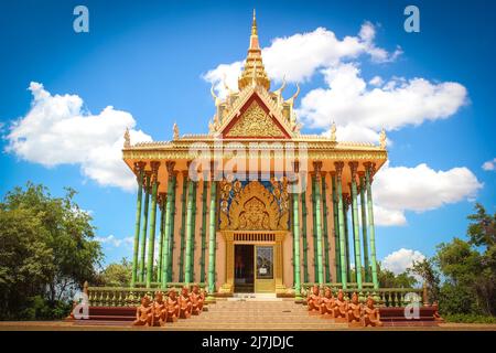 Kambodschanischen alten Tempel mehr als hundert Jahre Stockfoto