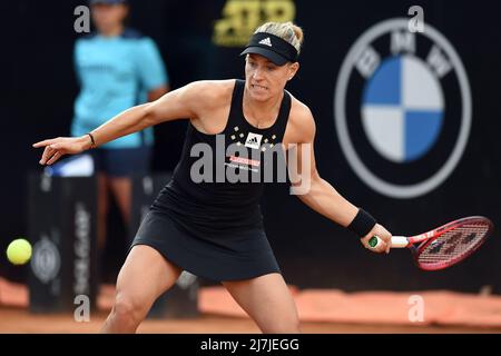 9.. Mai 2022; Foro Italico, Rom, Italien: ATP Rome Italoes Open Tennisturnier; Angelique Kerber (DEU) Stockfoto