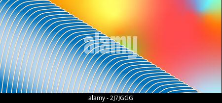 Ein moderner abstrakter Hintergrund Stock Vektor