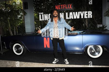 Los Angeles, Kalifornien. 9.. Mai 2022. Shwayze bei der Ankunft für DIE LINCOLN LAWYER Series Premiere, The London West Hollywood, Los Angeles, CA 9. Mai 2022. Kredit: Elizabeth Goodenough/Everett Collection/Alamy Live Nachrichten Stockfoto