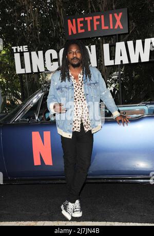 Los Angeles, Kalifornien. 9.. Mai 2022. Shwayze bei der Ankunft für DIE LINCOLN LAWYER Series Premiere, The London West Hollywood, Los Angeles, CA 9. Mai 2022. Kredit: Elizabeth Goodenough/Everett Collection/Alamy Live Nachrichten Stockfoto