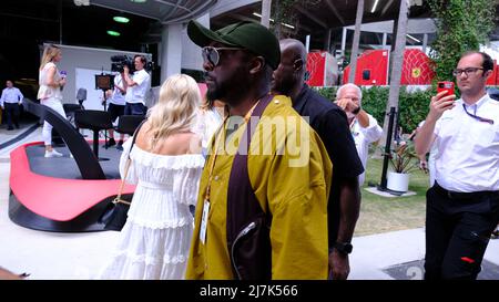 8.. Mai 2022: Entertainer will I am während des Formel 1 Crypto.com Miami Grand Prix in Miami, FL . Jason Pohuski/CSM Stockfoto