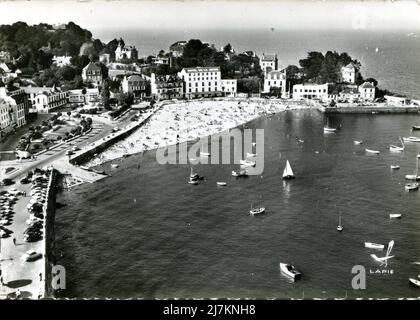 Saint-Quay-Portrieux Abteilung: 22 - Côtes-d'Armor Region: Bretagne (Bretagne) Vintage-Postkarte, 20. Jahrhundert Stockfoto