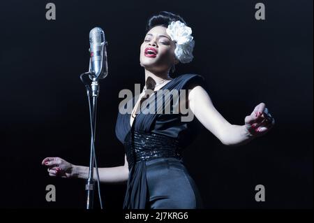 Die Vereinigten Staaten gegen Billie Holiday Jahr : 2021 USA Regie : Lee Daniels Andra Day Stockfoto