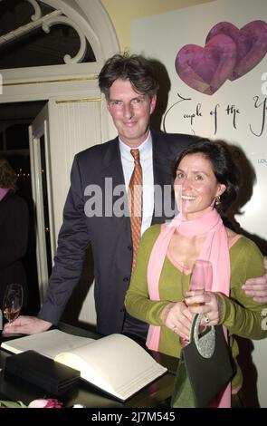 Bei der Verleihung des Preis 'Paar des Jahres' in Hamburg, Deutschland 2004. Stockfoto