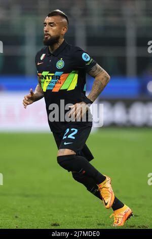 Mailand, Italien, 6.. Mai 2022. Arturo Vidal vom FC Internazionale beim Spiel der Serie A in Giuseppe Meazza, Mailand. Bildnachweis sollte lauten: Jonathan Moscrop / Sportimage Stockfoto