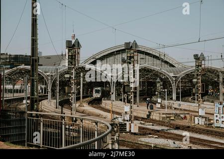 Köln Hauptbahnhof Stockfoto