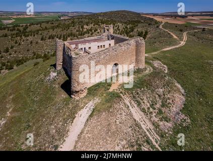 HARO Castle, Villaescusa de Haro, Castilla-La Mancha, Spanien Stockfoto