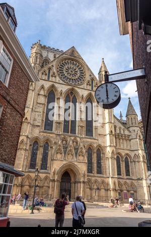 York Minster, York, North Yorkshire, Großbritannien Stockfoto