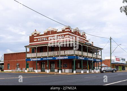 Das Hotel Dunedoo in Dunedoo, New South Wales Stockfoto