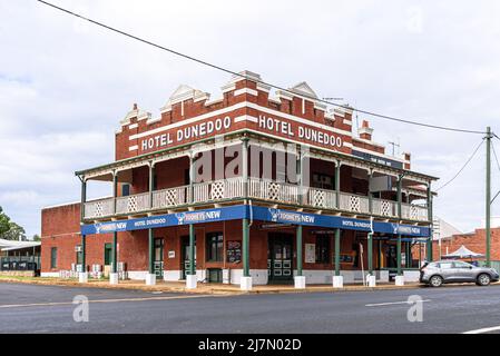 Das Hotel Dunedoo in Dunedoo, New South Wales Stockfoto