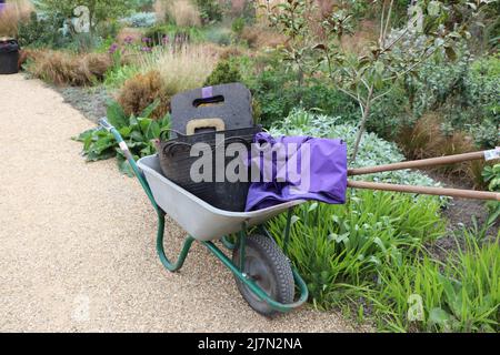 RHS Bridgewater Gardens Manchester - Werkzeuge des Handels Stockfoto