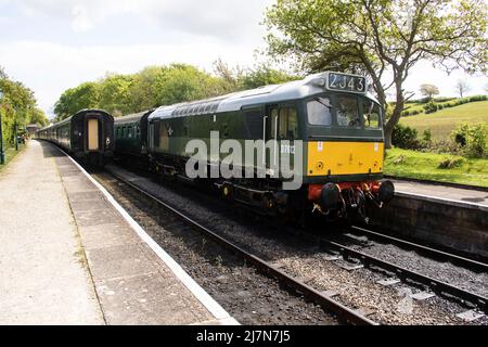 Swanage Railway Diesel Gala 2022 Stockfoto