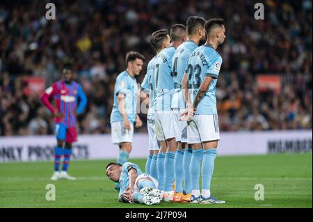 Barcelona, Spanien. 10.. Mai 2022. La Liga Spanisches Fußballspiel La Liga FC Barcelona gegen Celta im Camp Nou Stadium, Barcelona 10. Mai 2022 900/Cordon Pressequelle: CORDON PRESS/Alamy Live News Stockfoto