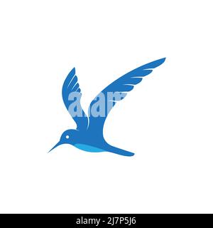 Bird Logo Vektor Stockfoto
