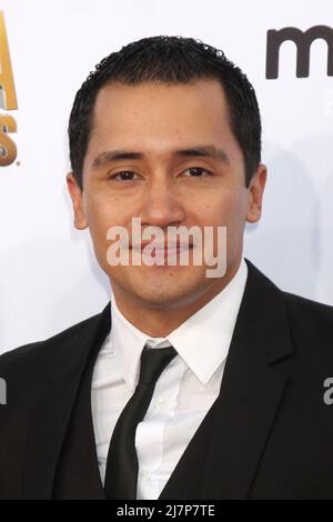 LOS ANGELES - Okt 10: Rick Mancia bei den ALMA Awards Arrivals 2014 im Civic Auditorium am 10. Oktober 2014 in Pasadena, CA Stockfoto