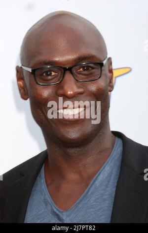 LOS ANGELES - JUN 26: Lance Reddick bei den Saturn Awards 40. bei den The Castaways am 26. Juni 2014 in Burbank, CA Stockfoto