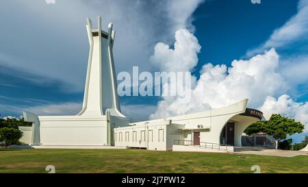 Okinawa Peace Hall im Okinawa Peace Memorial Park Stockfoto