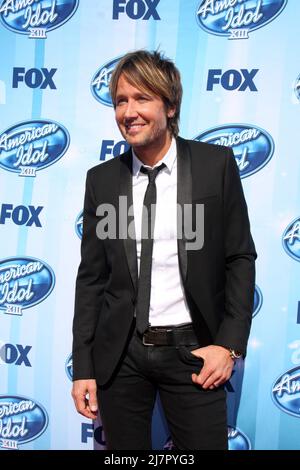 LOS ANGELES - MAI 21: Keith Urban beim Finale der American Idol Saison 13 im Nokia Theater in La Live am 21. Mai 2014 in Los Angeles, CA Stockfoto