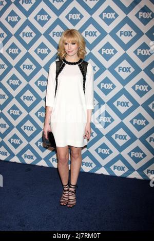 LOS ANGELES - JAN 13: Claudia Lee bei der FOX TCA Winter 2014 Party im Langham Huntington Hotel am 13. Januar 2014 in Pasadena, CA Stockfoto