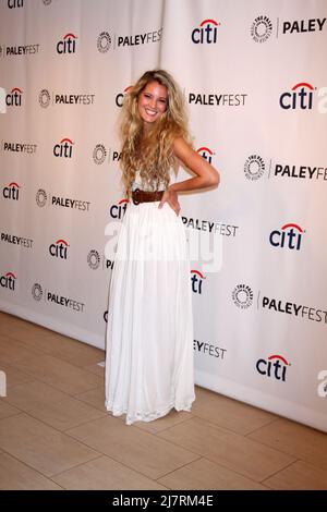 LOS ANGELES - SEP 15: Clancy Cauble beim PaleyFest 2014 Fall - 'Facts of Life' 35. Anniv Reunion am 15. September 2014 im Paley Center for Media in Beverly Hills, CA Stockfoto