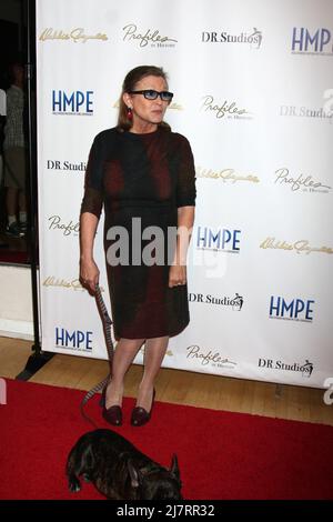 LOS ANGELES - MAI 14: Carrie Fisher beim VIP-Empfang von 'Debbie Reynolds – The Auction Finale'; Auktion durchgeführt von www.ProfilesInHistory.com im Debbie Reynolds Dance Studio am 14. Mai 2014 in North Hollywood, CA Stockfoto