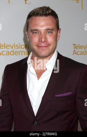 LOS ANGELES - JUN 19: Billy Miller beim Empfang der von ATAS Daytime nominierten Emmy-Kandidaten im London Hotel am 19. Juni 2014 in West Hollywood, CA Stockfoto