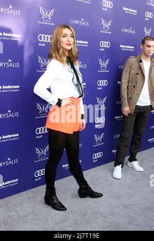 LOS ANGELES - JUN 7: Amy Renee Heidemann, Karmin beim jährlichen Chrysalis Butterfly Ball 13. im Private Mandeville Canyon Estate am 7. Juni 2014 in Los Angeles, CA Stockfoto