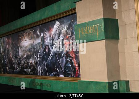 LOS ANGELES - DEZ 9: Atmosphäre im 'The Hobbit: The Battle of the Five Armies' Los Angeles Premiere im Dolby Theater am 9. Dezember 2014 in Los Angeles, CA Stockfoto