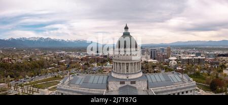 Utah State Capitol in Salt Lake City Stockfoto