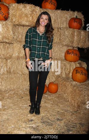 LOS ANGELES - Okt 4: Ali Landry beim AUFSTIEG der Jack O'Lanterns in Descanso Gardens am 4. Oktober 2014 in La Canada Flintridge, CA Stockfoto