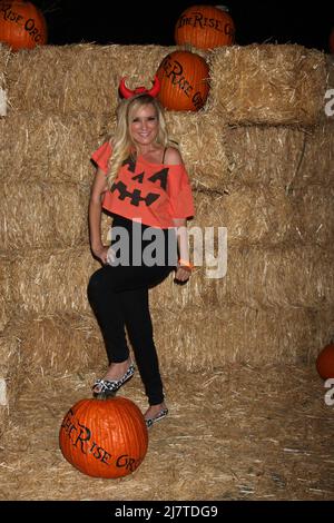 LOS ANGELES - Okt 4: Bridget Marquardt beim AUFSTIEG der Jack O'Lanterns in Descanso Gardens am 4. Oktober 2014 in La Canada Flintridge, CA Stockfoto