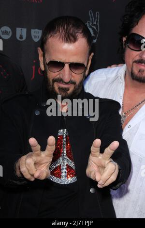 LOS ANGELES - SEP 21: Ringo Starr im John Varvatos und Ringo Starr feiern am 21. September 2014 in West Hollywood, CA, den Internationalen Friedenstag im John Varvatos Stockfoto