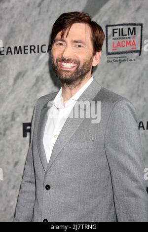 LOS ANGELES - SEP 30: David Tennant bei der 'Gracepunkt' Premiere Party im LACMA am 30. September 2014 in Los Angeles, CA Stockfoto