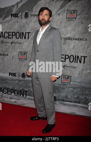 LOS ANGELES - SEP 30: David Tennant bei der 'Gracepunkt' Premiere Party im LACMA am 30. September 2014 in Los Angeles, CA Stockfoto