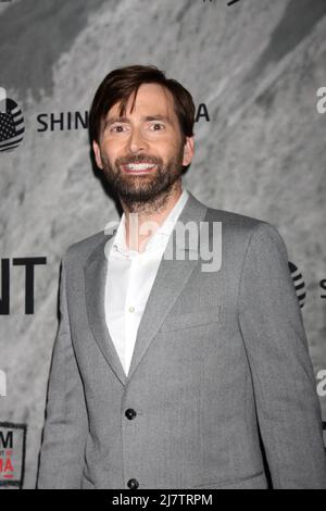 LOS ANGELES - SEP 30: David Tennant bei der 'Gracepunkt' Premiere Party im LACMA am 30. September 2014 in Los Angeles, CA Stockfoto