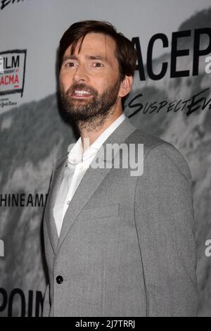 LOS ANGELES - SEP 30: David Tennant bei der 'Gracepunkt' Premiere Party im LACMA am 30. September 2014 in Los Angeles, CA Stockfoto