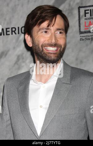 LOS ANGELES - SEP 30: David Tennant bei der 'Gracepunkt' Premiere Party im LACMA am 30. September 2014 in Los Angeles, CA Stockfoto