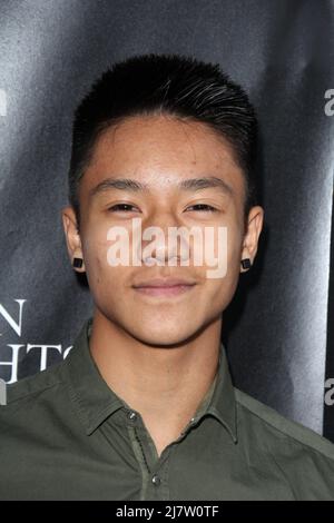 LOS ANGELES - SEP 18: Brandon Soo Hoo beim Halloween Horror Nights 2014 Eyegore Award des Universal Studios am 18. September 2014 in Los Angeles, CA Stockfoto