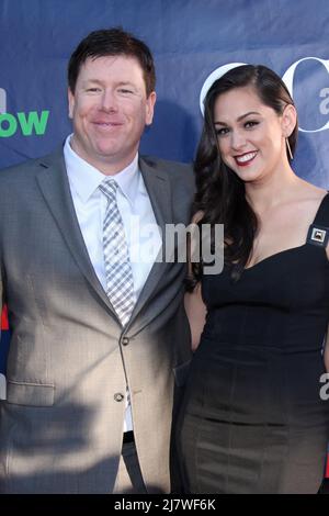 LOS ANGELES - JUL 17: Jimmy Dunn, Kelen Coleman bei der CBS TCA July 2014 Party im Pacific Design Center am 17. Juli 2014 in West Hollywood, CA Stockfoto