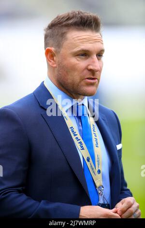 Aktenfoto vom 10-06-2017 von Brendon McCullum. Der ehemalige neuseeländische Kapitän Brendon McCullum hat sich laut Berichten zu einem führenden Kandidaten für den neuen englischen Testtrainer entwickelt. Ausgabedatum: Mittwoch, 11. Mai 2022. Stockfoto