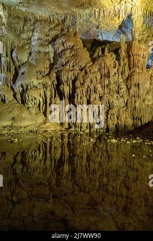 Prometheus Cave auch Kumistavi Cave in der Nähe von Tskaltubo in der Region Imereti, Georgien Stockfoto