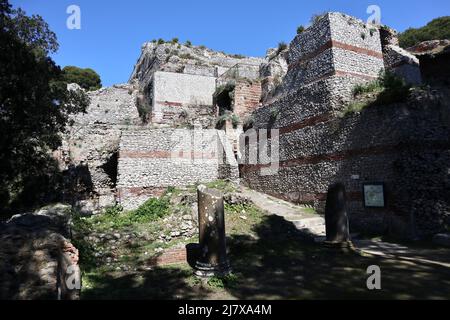 Capri – Scorcio di Villa Jovis Stockfoto